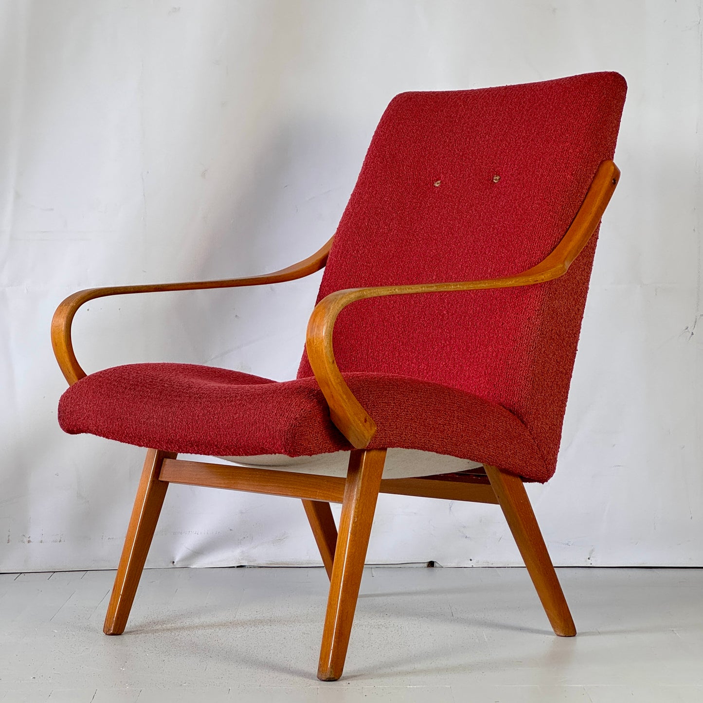 Jaroslav Šmídek Vintage Design Armchairs, 1960s