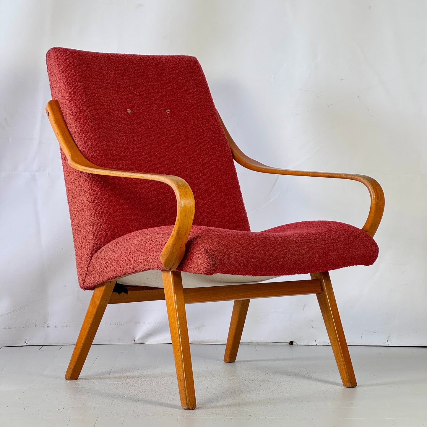 Jaroslav Šmídek Vintage Design Armchairs, 1960s