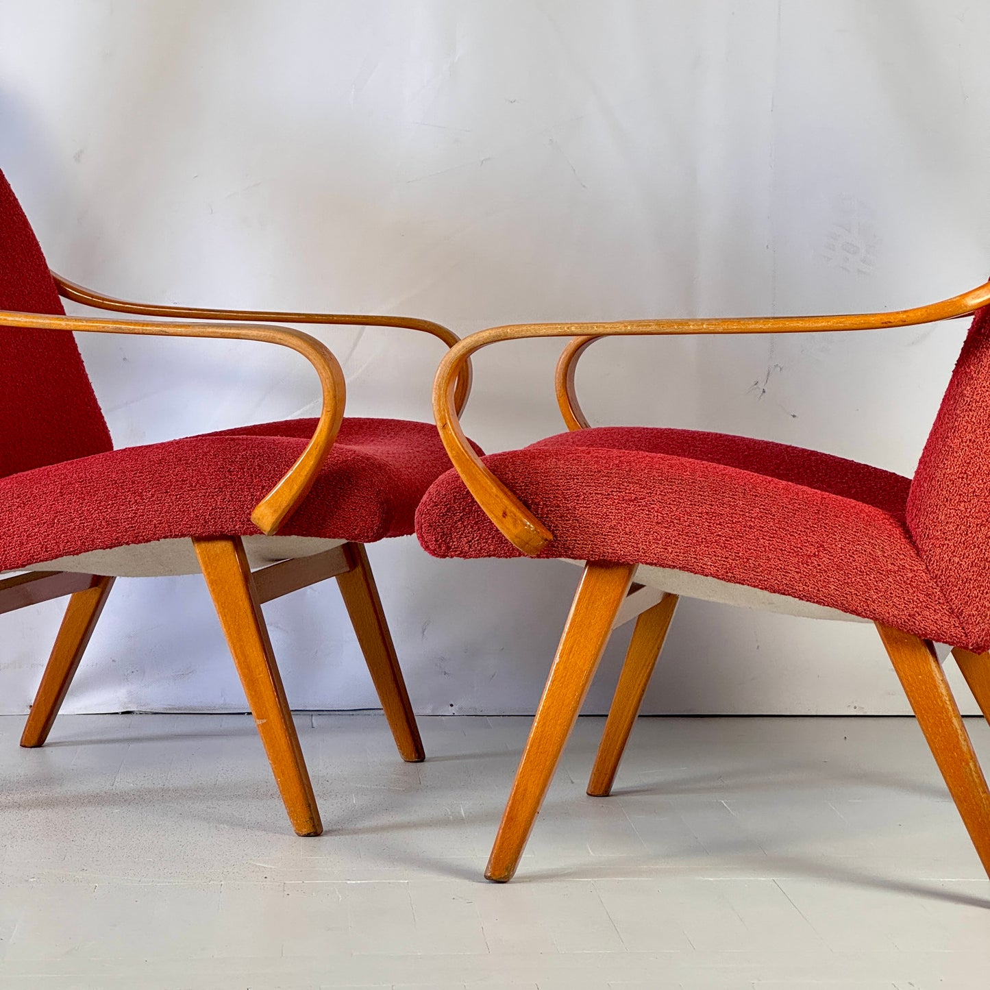 Jaroslav Šmídek Vintage Design Armchairs, 1960s