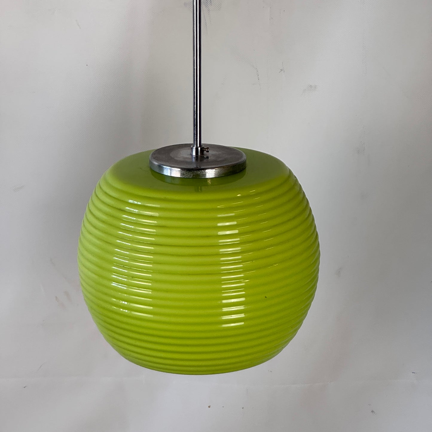 NDK Green Ceiling Light, Mid-Century