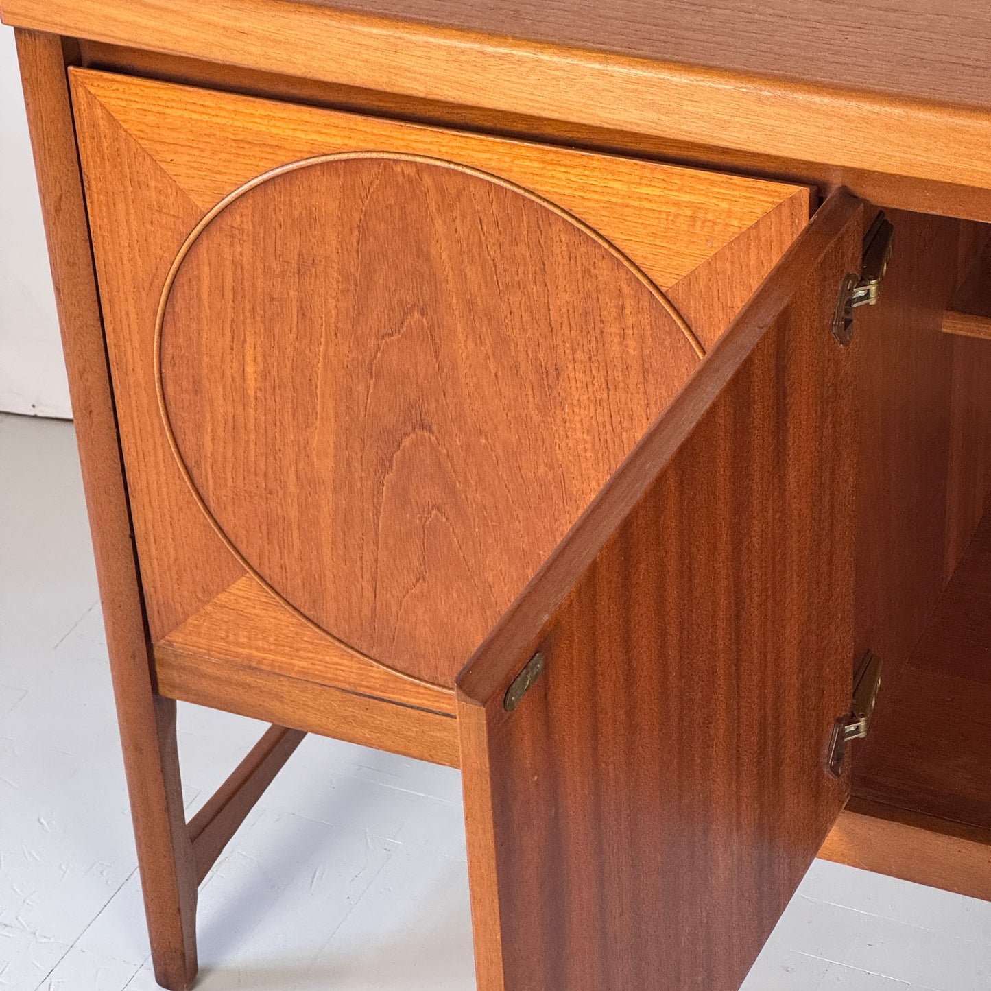 Nathan Circles Sideboard, Mid-Century Teak, 1960s