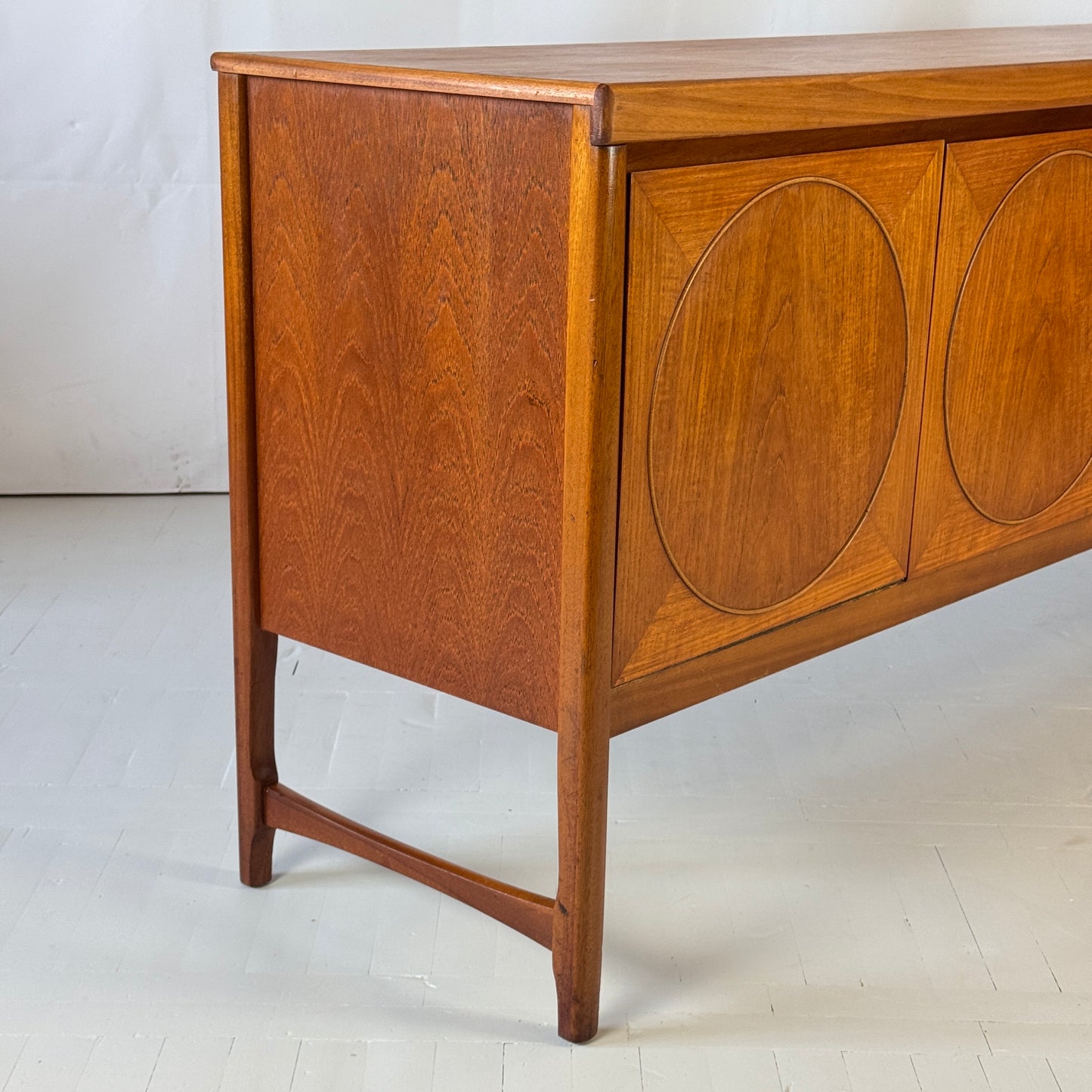 Nathan Circles Sideboard, Mid-Century Teak, 1960s