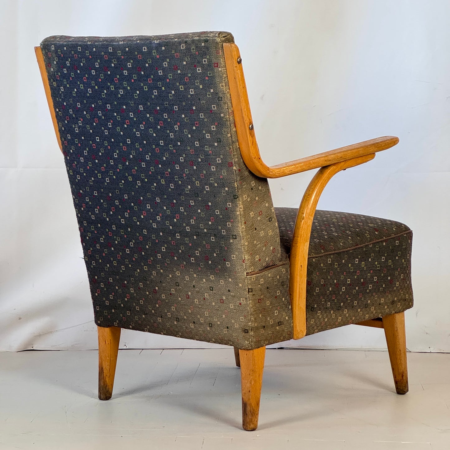 Pair of Hungarian “Velence” Art Deco Armchairs, 1960s