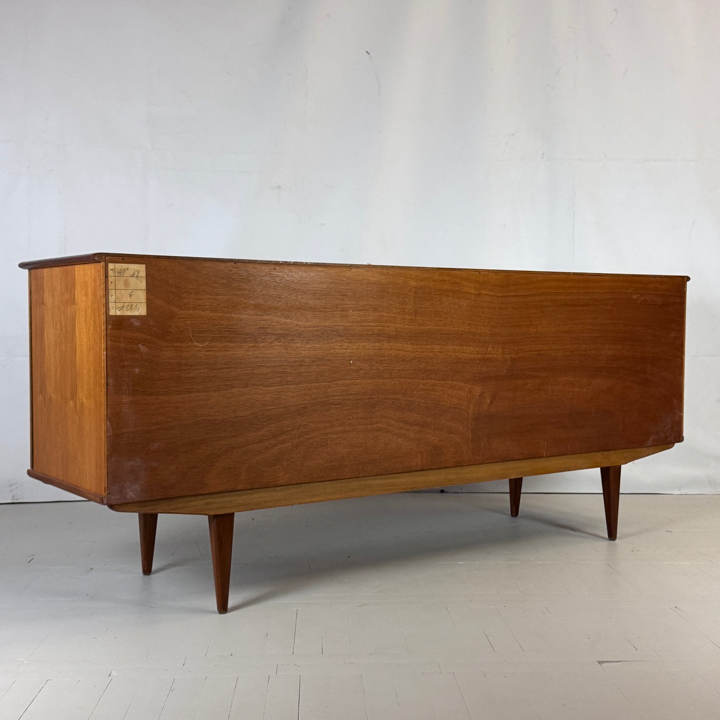 Harrow French Walnut Sideboard by Alfred Cox, 1950s