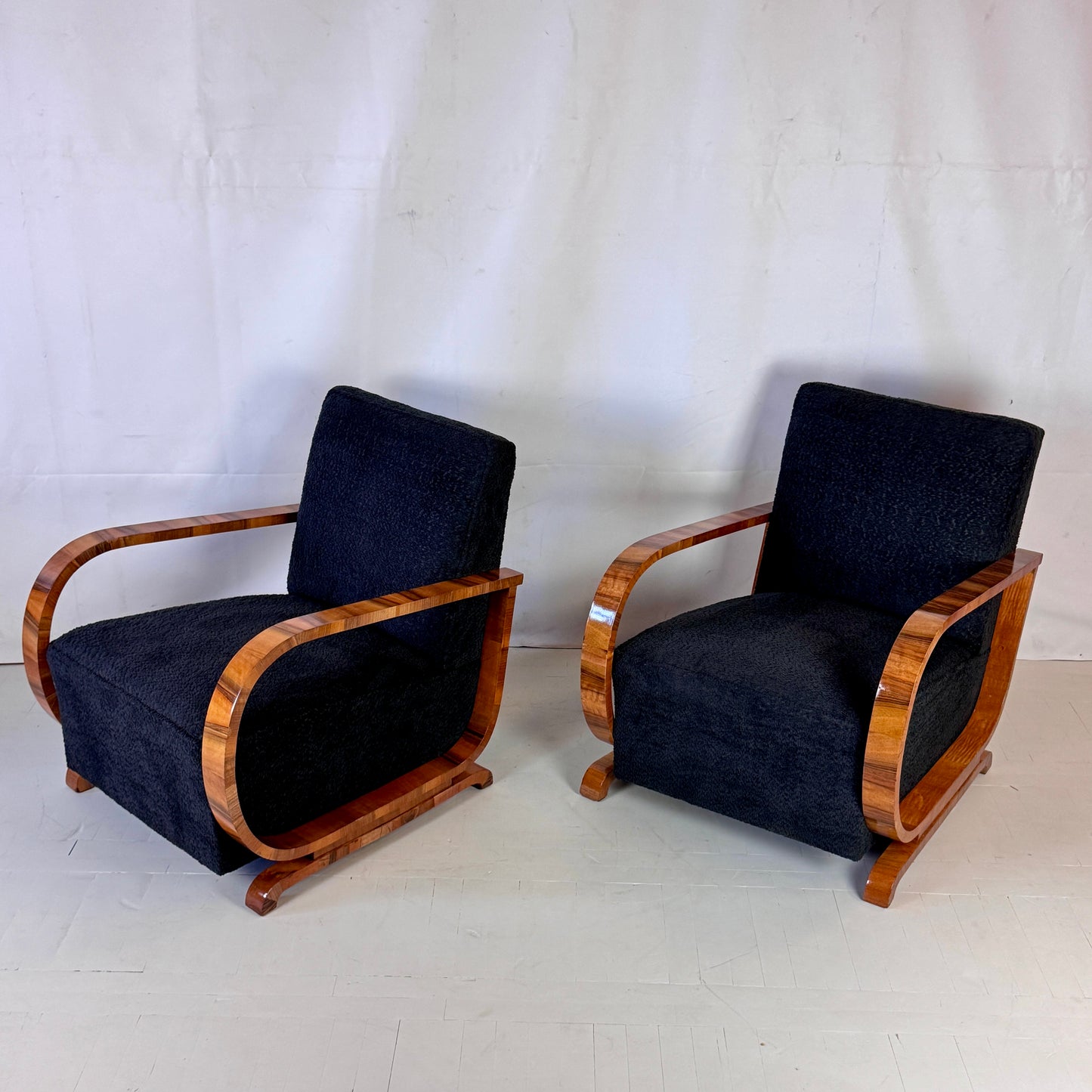 Pair of Art Deco Armchairs by Heal & Son, London, 1930s