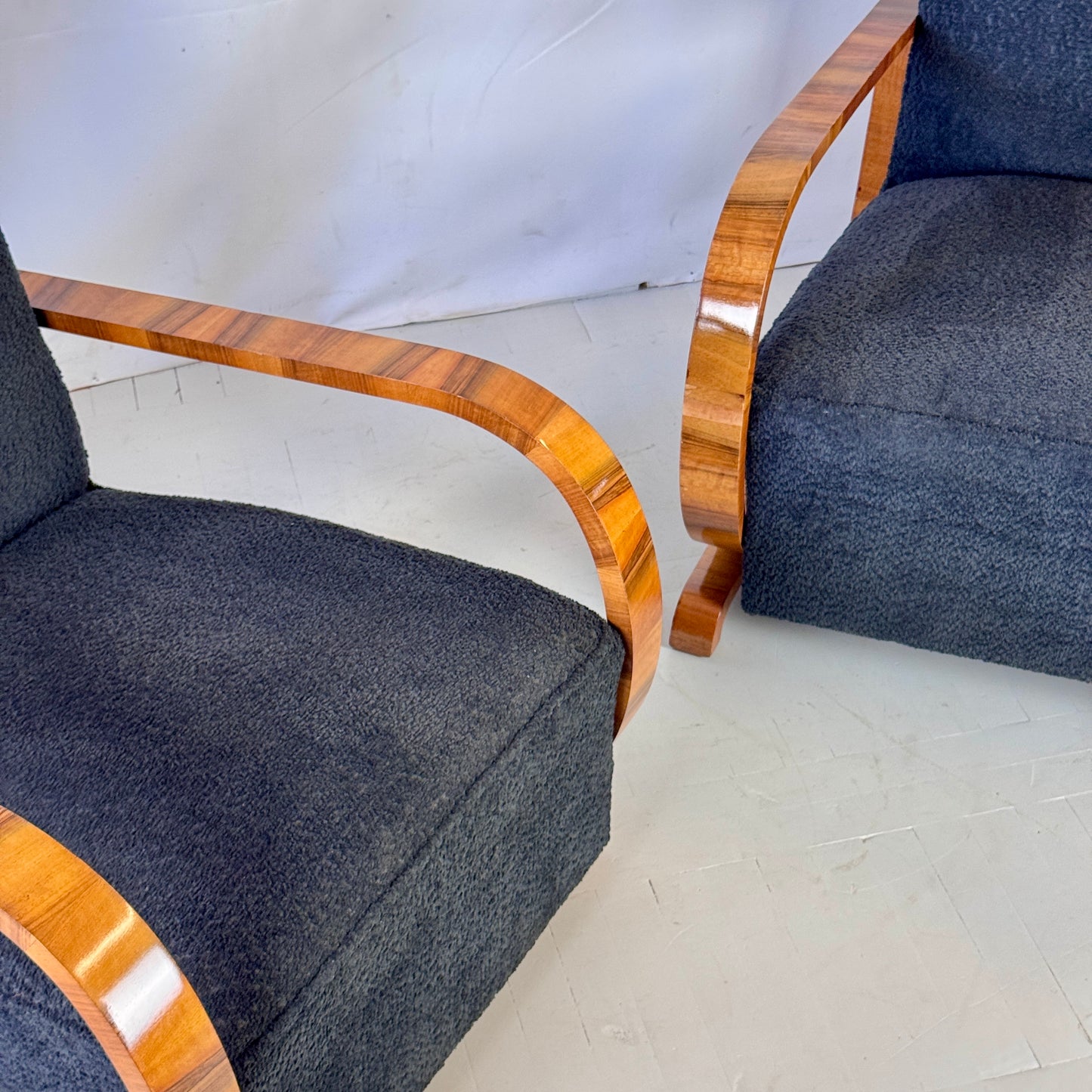 Pair of Art Deco Armchairs by Heal & Son, London, 1930s