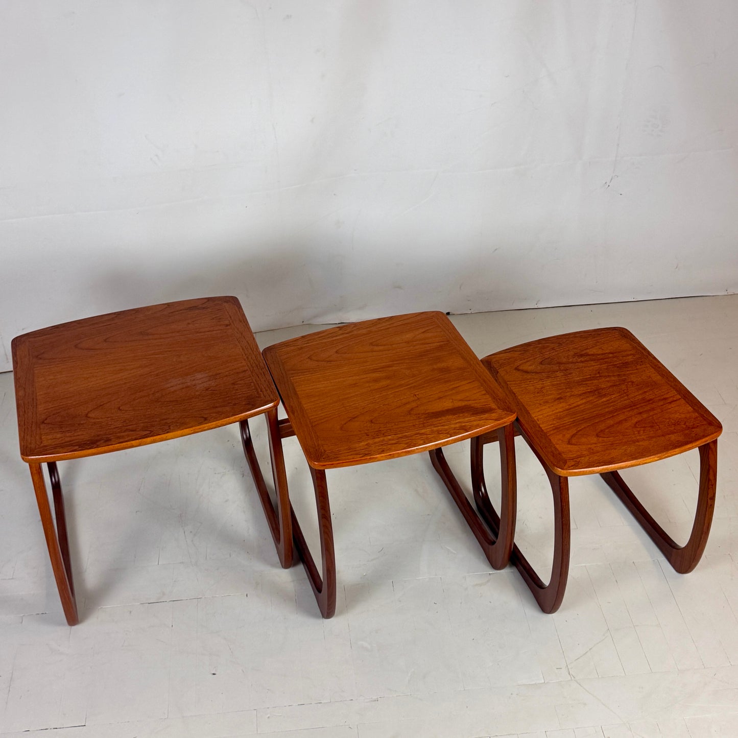 Nathan Teak Nest of Tables, 1960s