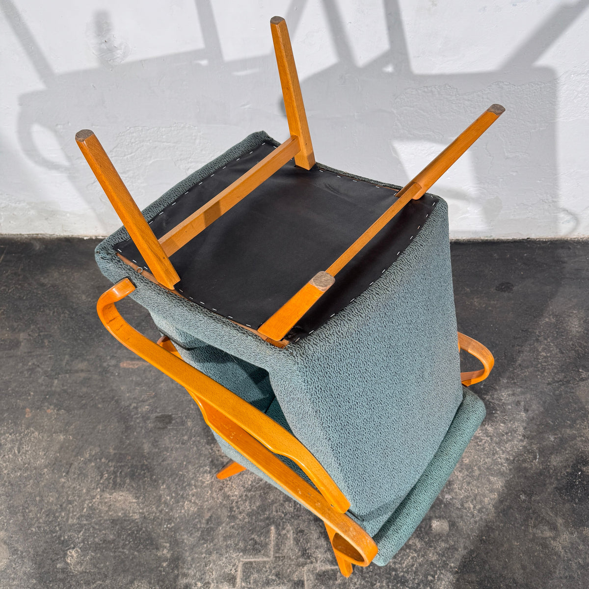 Set of 2 Bentwood Lounge Chairs, Attributed to Jaroslav Šmídek, Czechoslovakia, 1960s