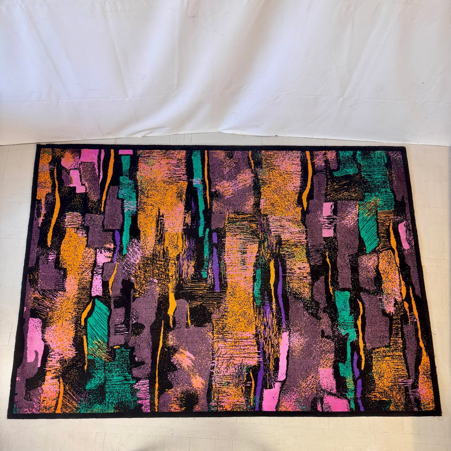 Large Hungarian Design Carpet, Mid-Century