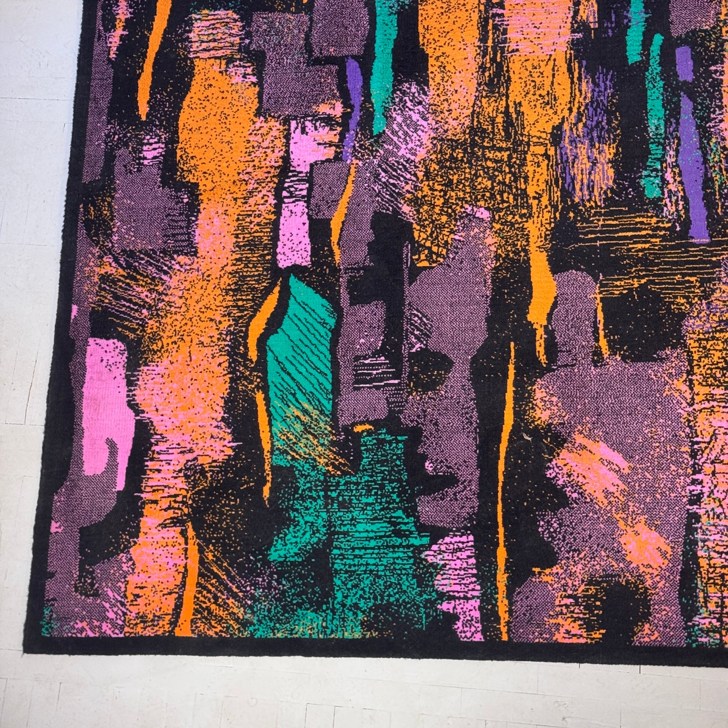 Large Hungarian Design Carpet, Mid-Century
