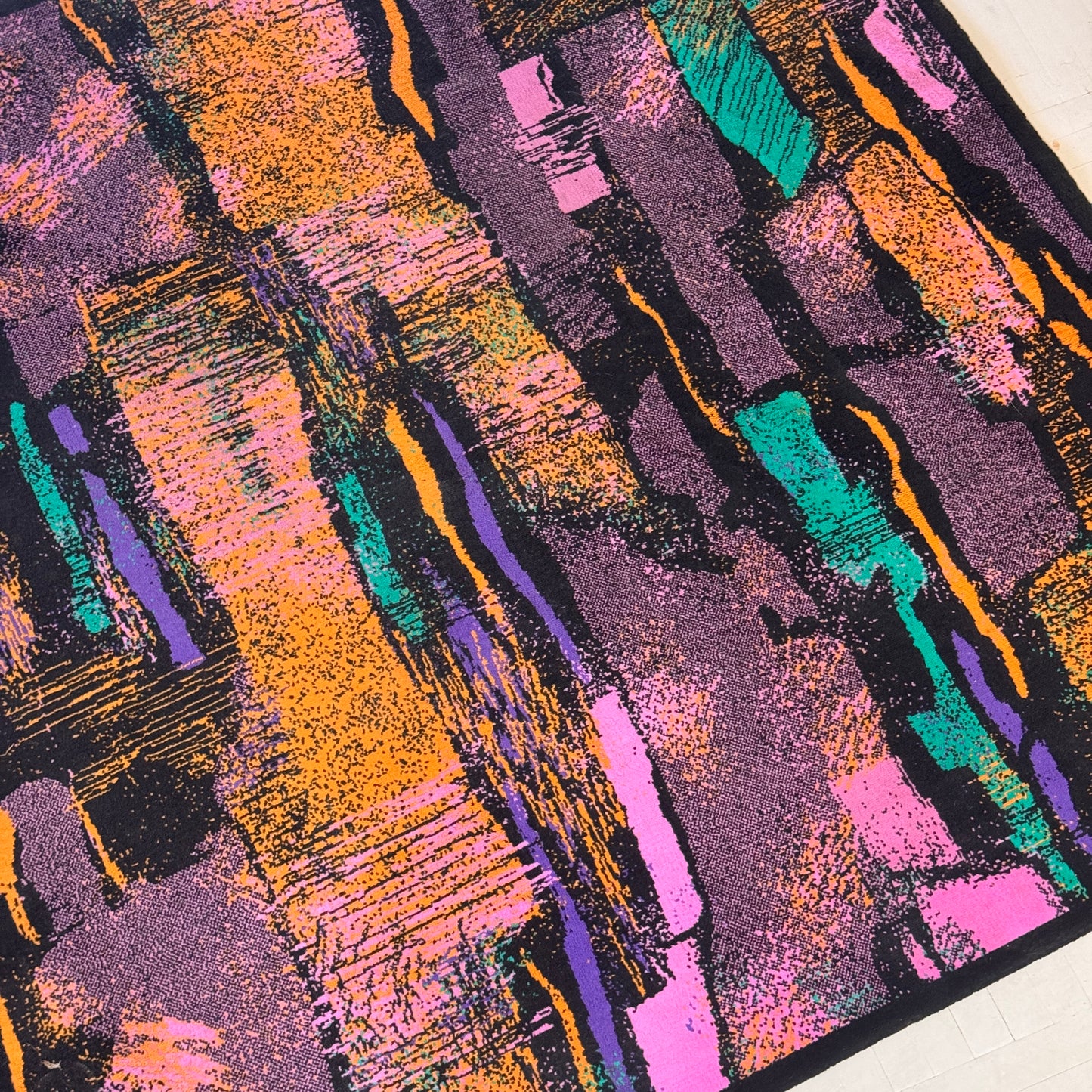Large Hungarian Design Carpet, Mid-Century