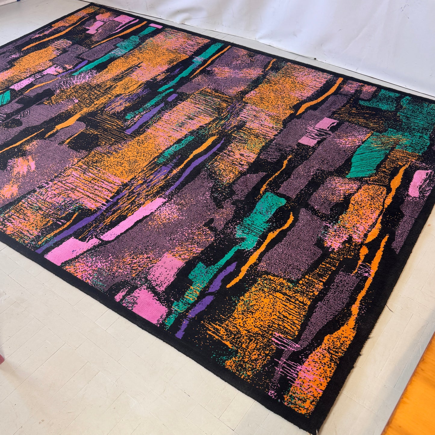 Large Hungarian Design Carpet, Mid-Century