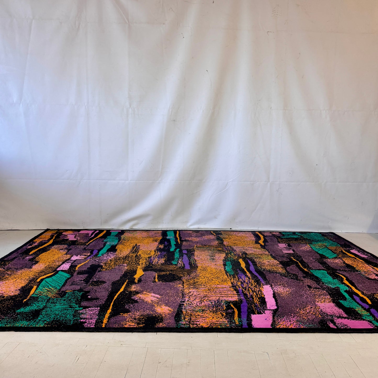Large Hungarian Design Carpet, Mid-Century