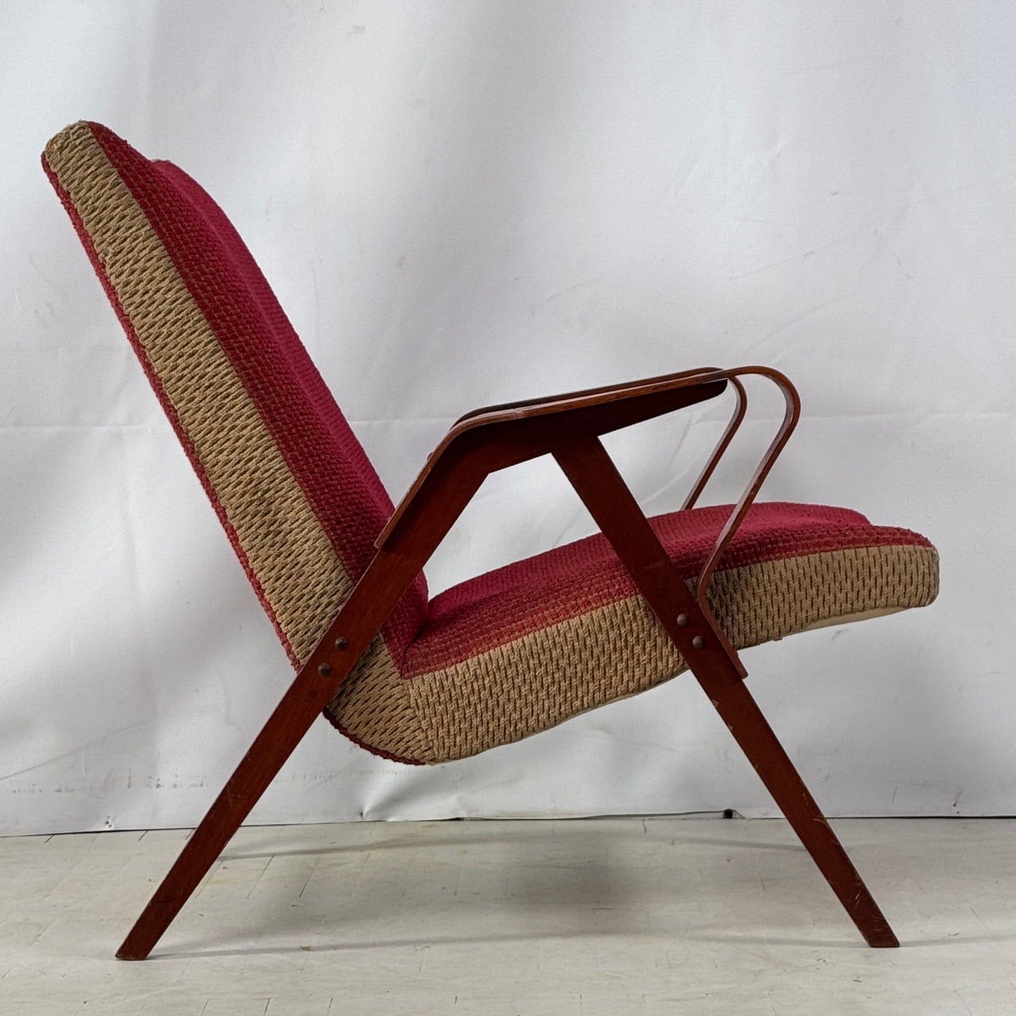 Pair of Vintage Armchairs by Jaroslav Jirák for Tatra Nabytok, 1960s
