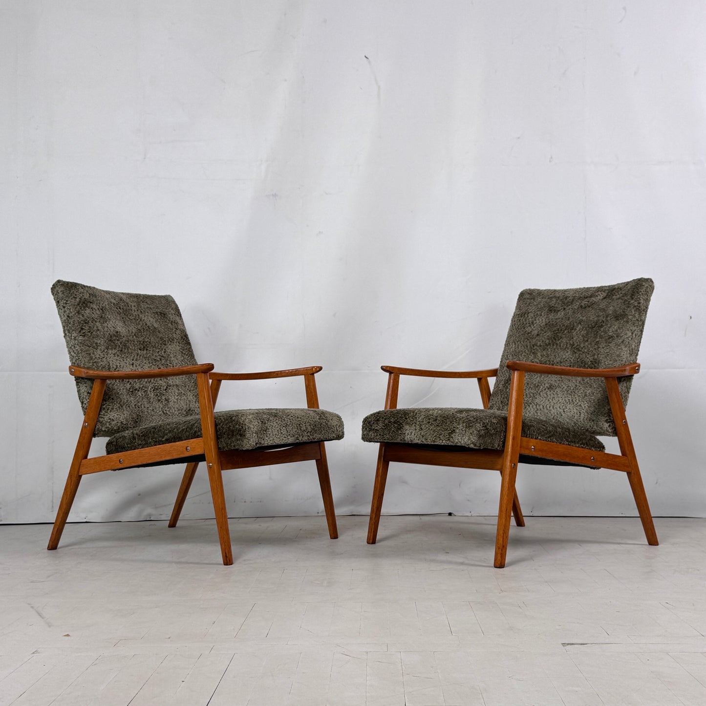 Czechoslovakian Jitona Armchairs, 1960s