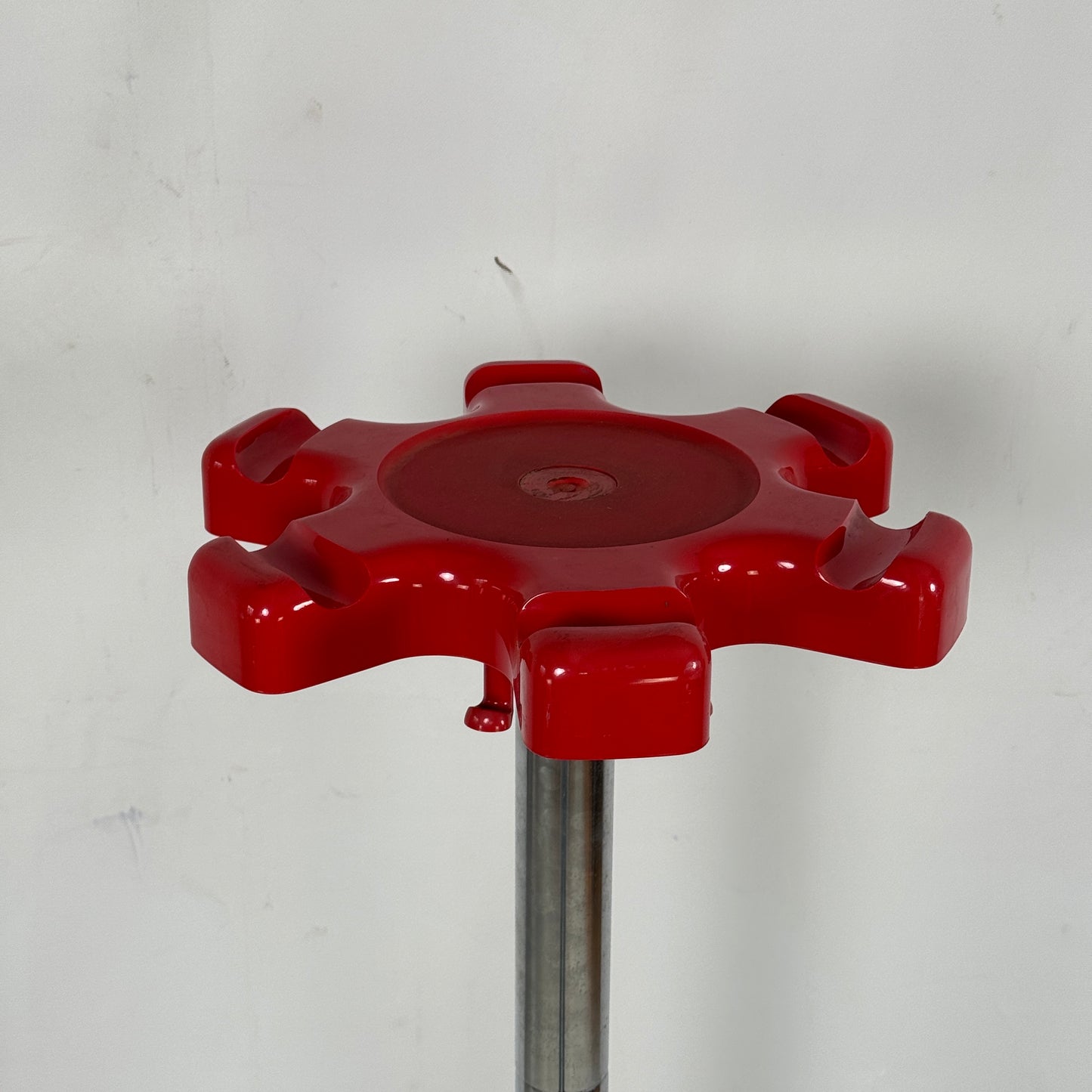 Red Coat Hanger by Roberto Lucchi & Paolo Orlandini for Velca Legnano Milano, 1970s