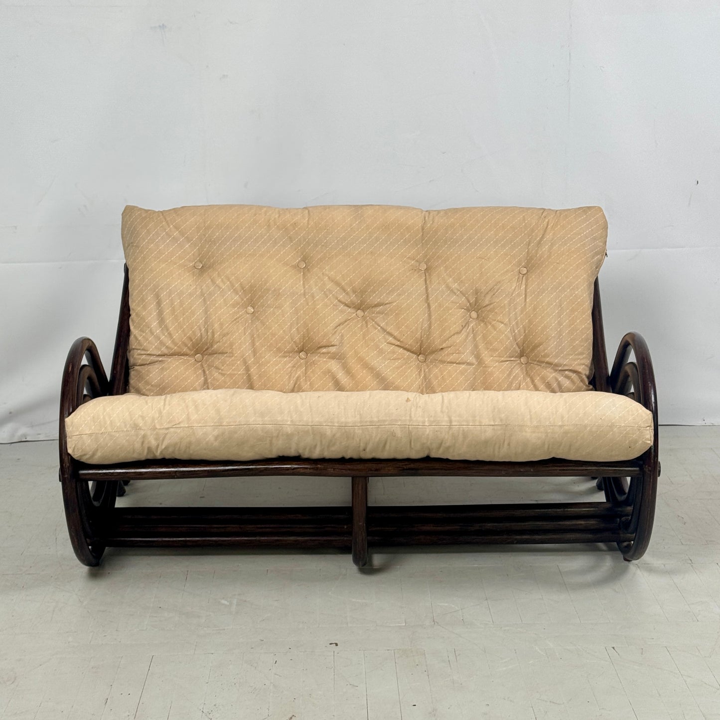 French Rattan Living Room Set, 1970s