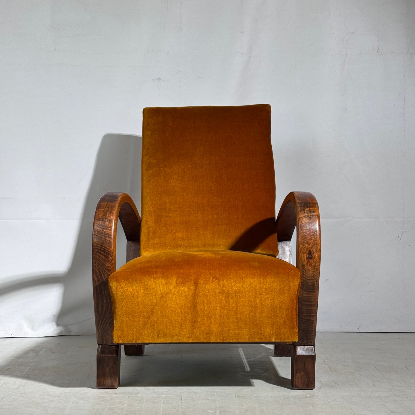 Pair of Adjustable “Kanadier” Armchairs, 1930s