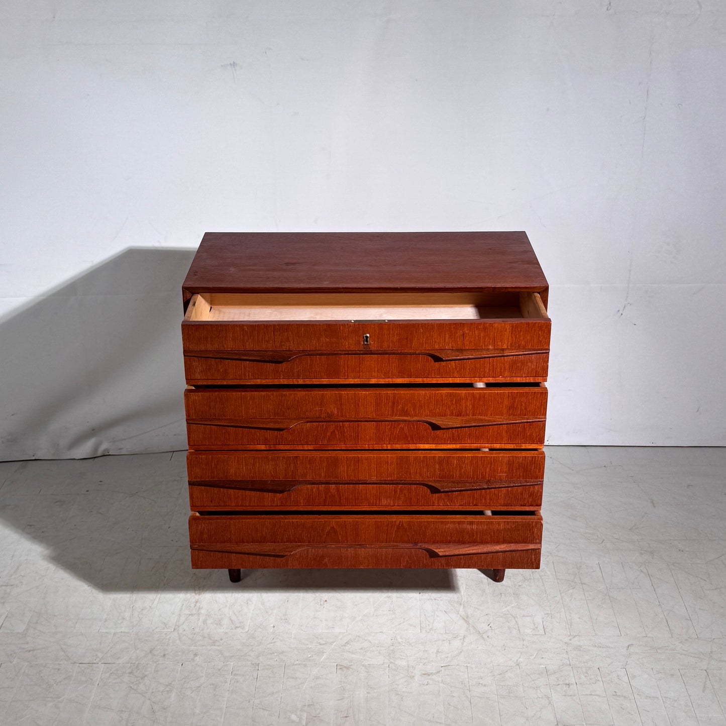 G.J. Möbler Teak Sideboard with 4 Drawers, 1960s