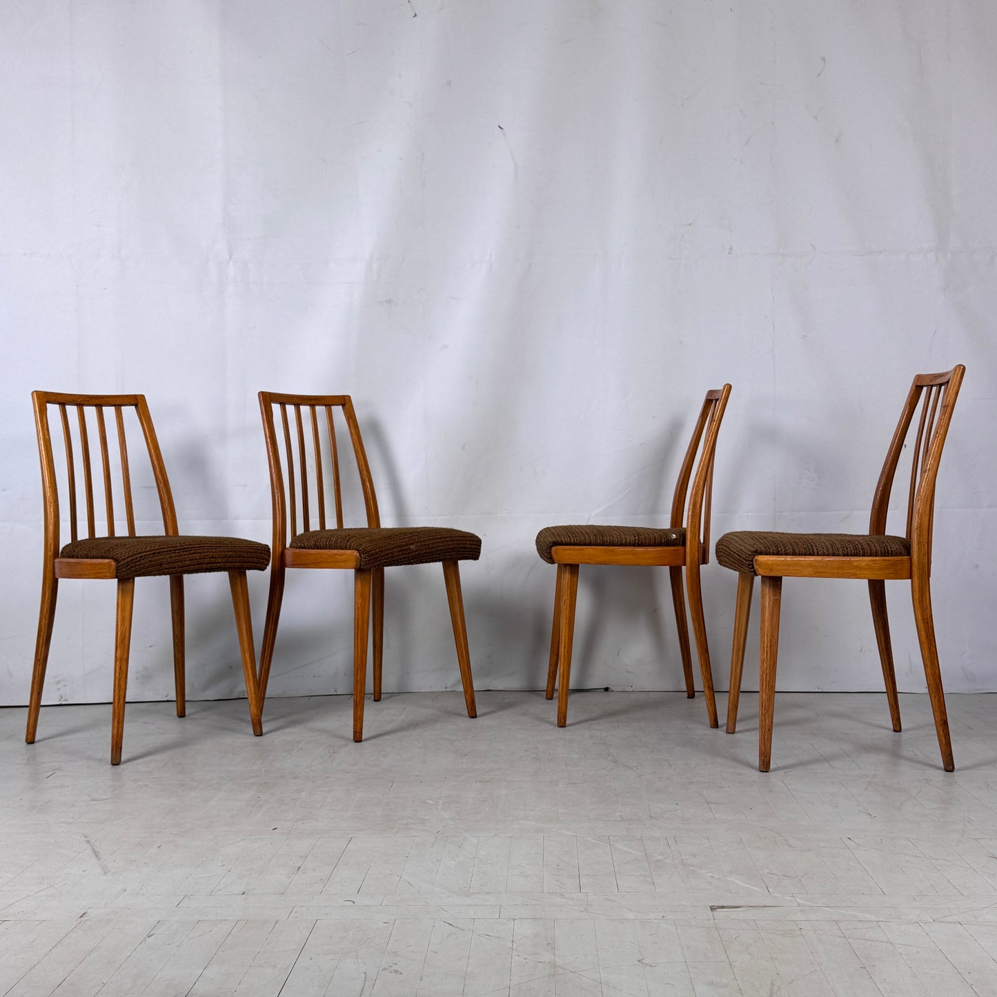 Set of 4 Czechoslovakian Dining Chairs, 1960s