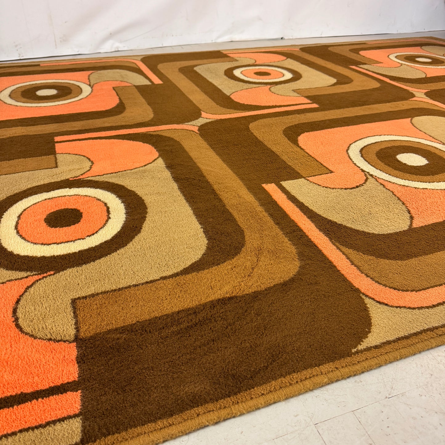 Fekete Ferenc FARAO “LATEX” Carpet, 1974 – Hungarian Design