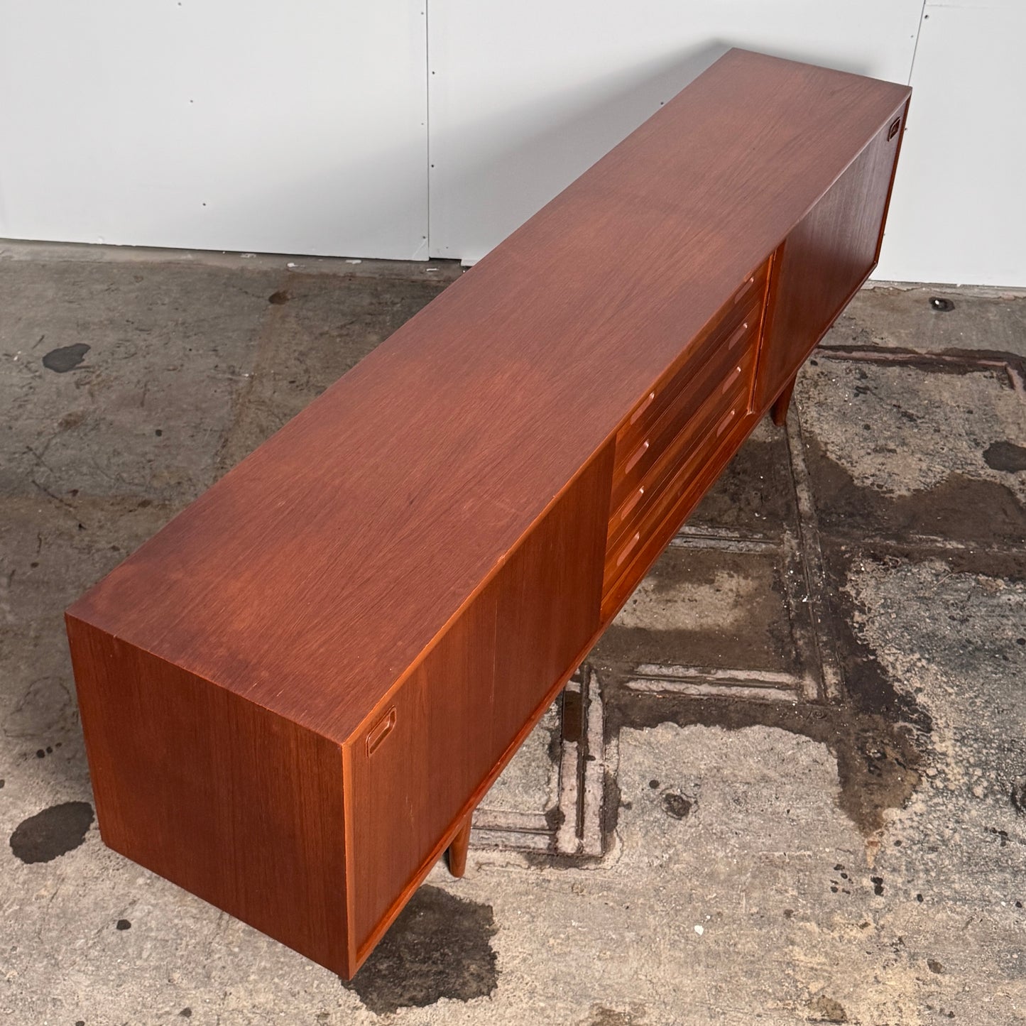Model 45341 Teak Sideboard by Elliotts of Newbury, 1960s — British Mid-Century