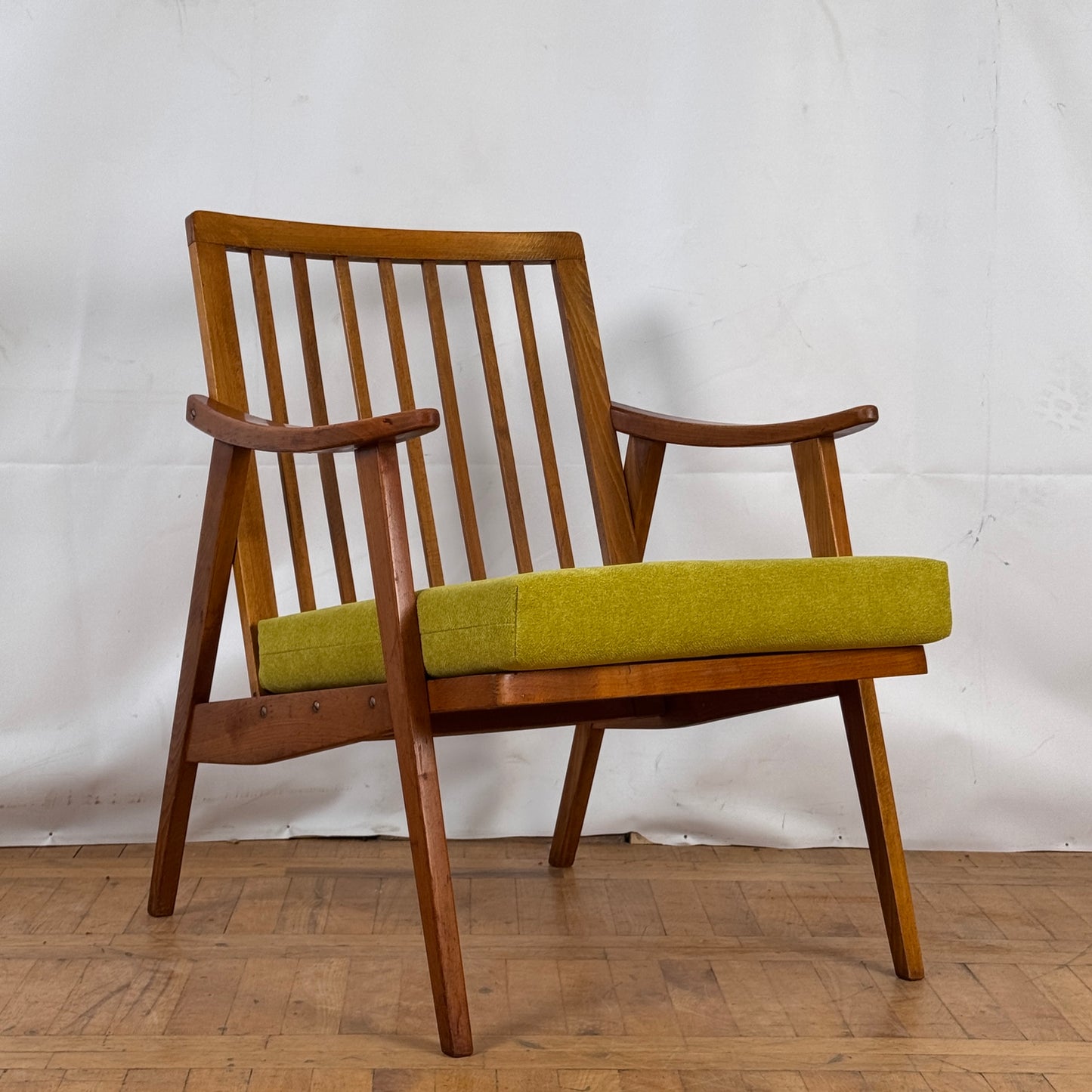 Pair of Romanian retro armchairs 1960s