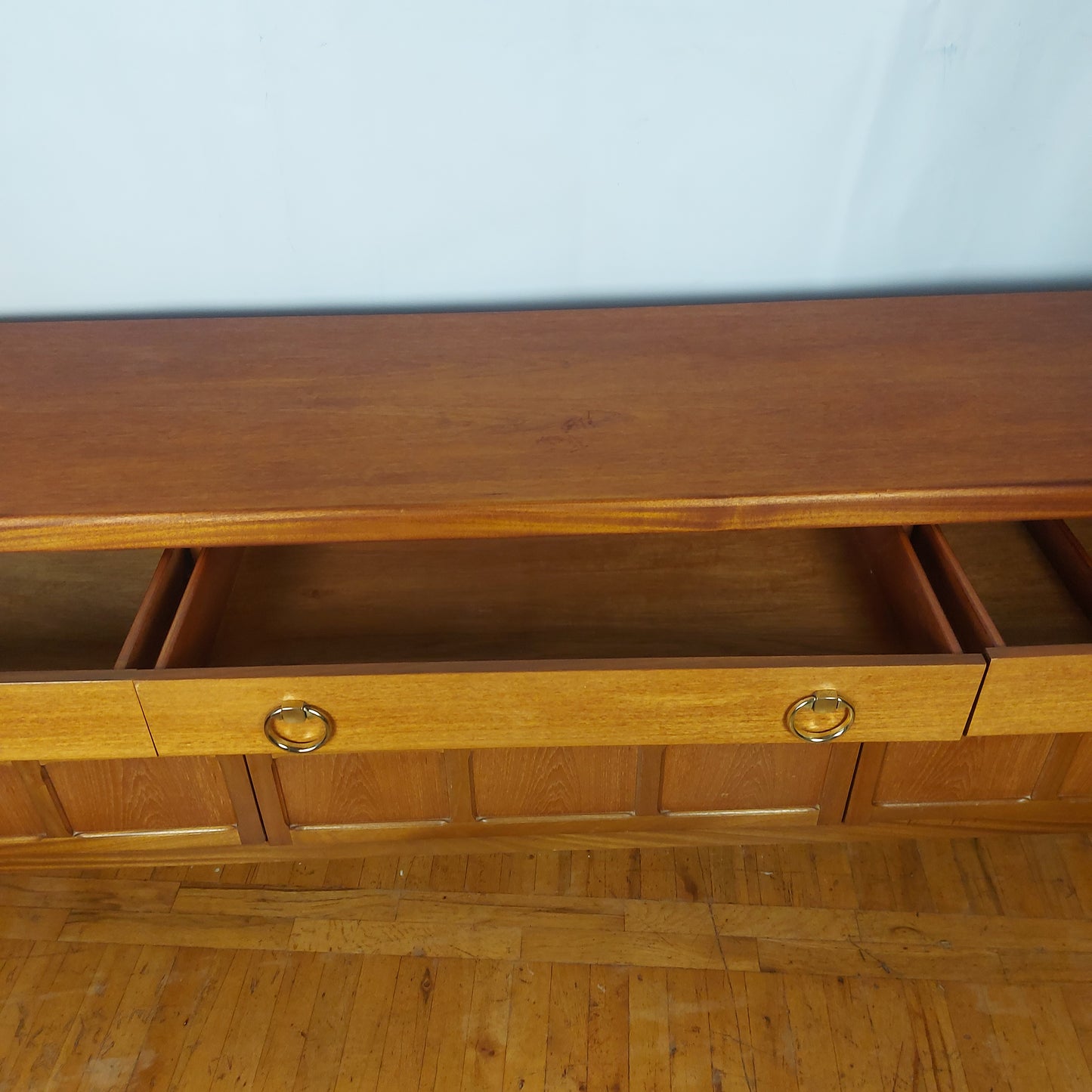 British teak Nathan "Squares" sideboard 1960s