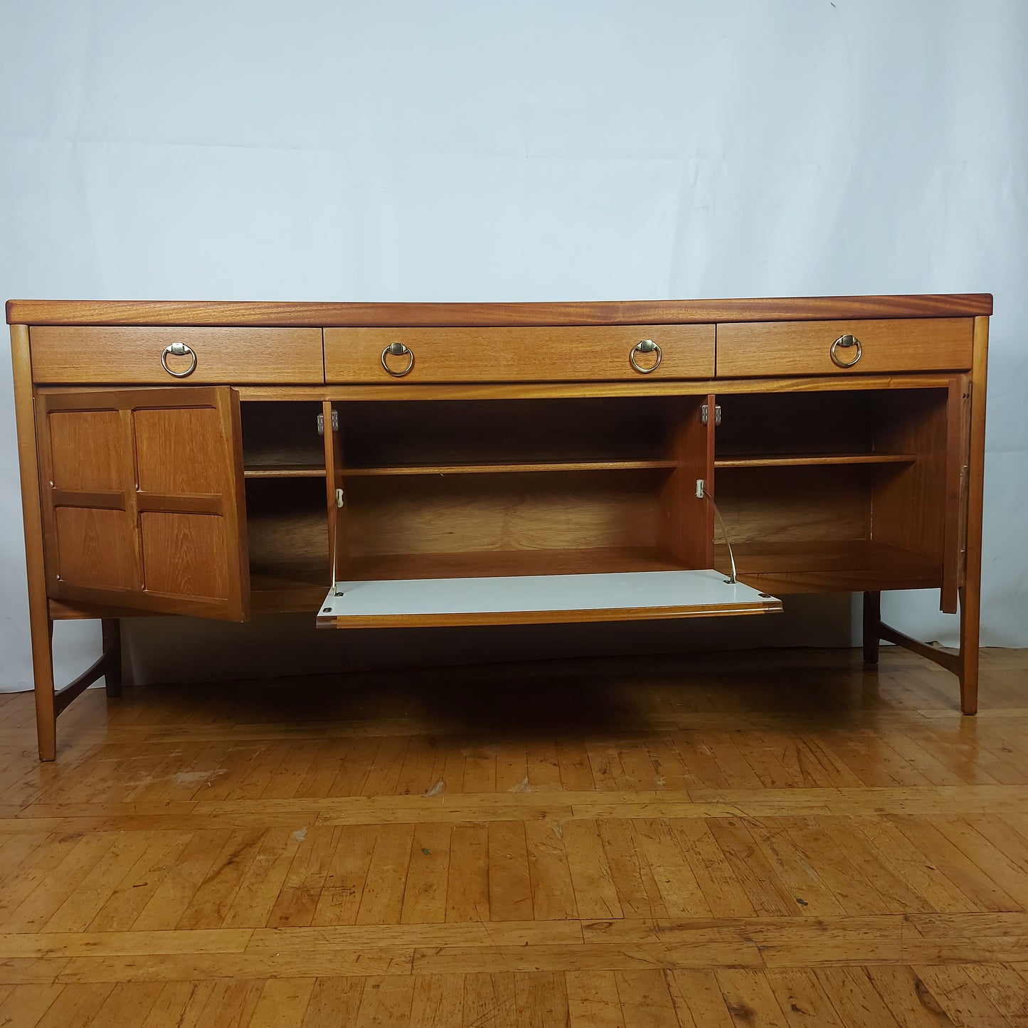 British teak Nathan "Squares" sideboard 1960s