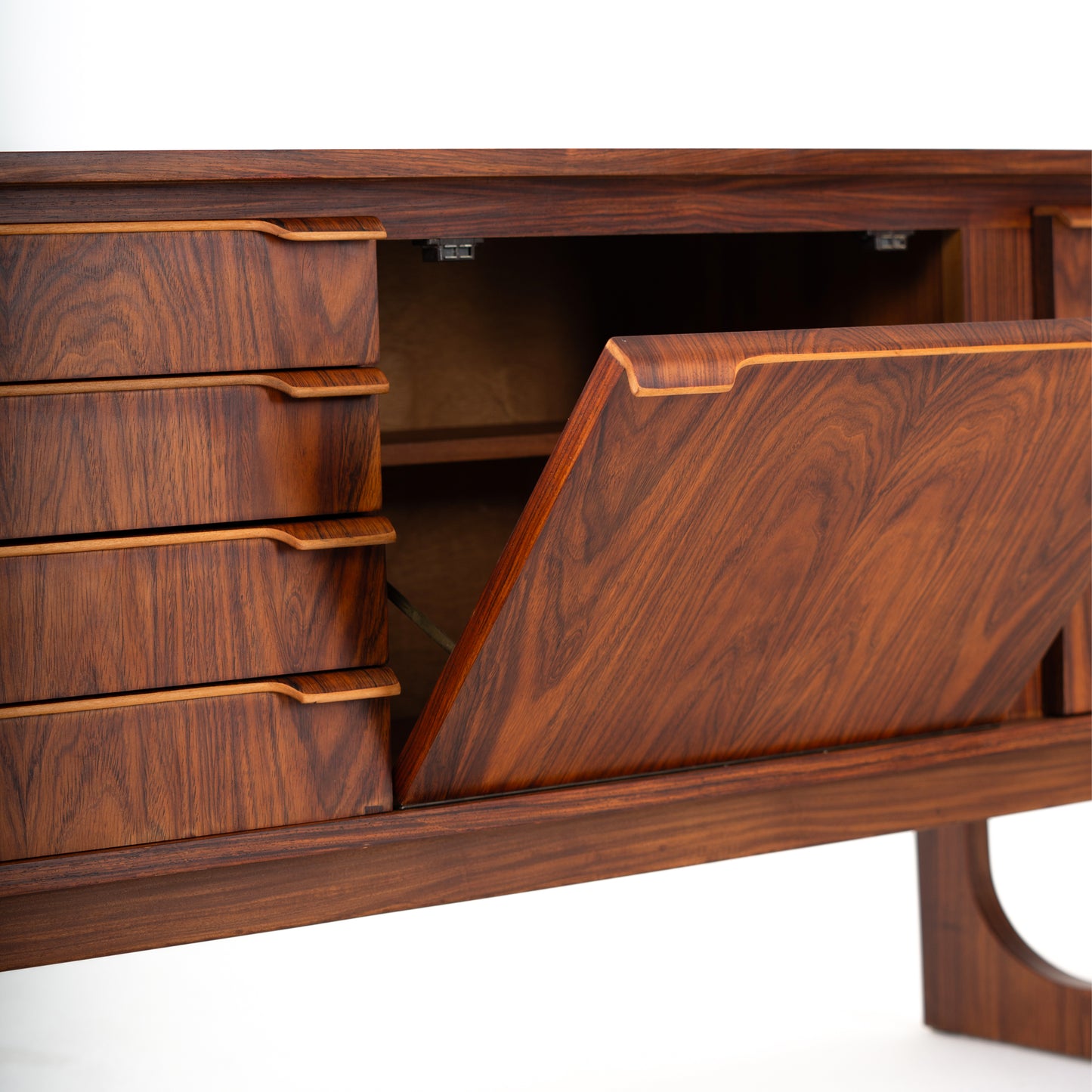 Rare palisander (rosewood) sideboard 1960s