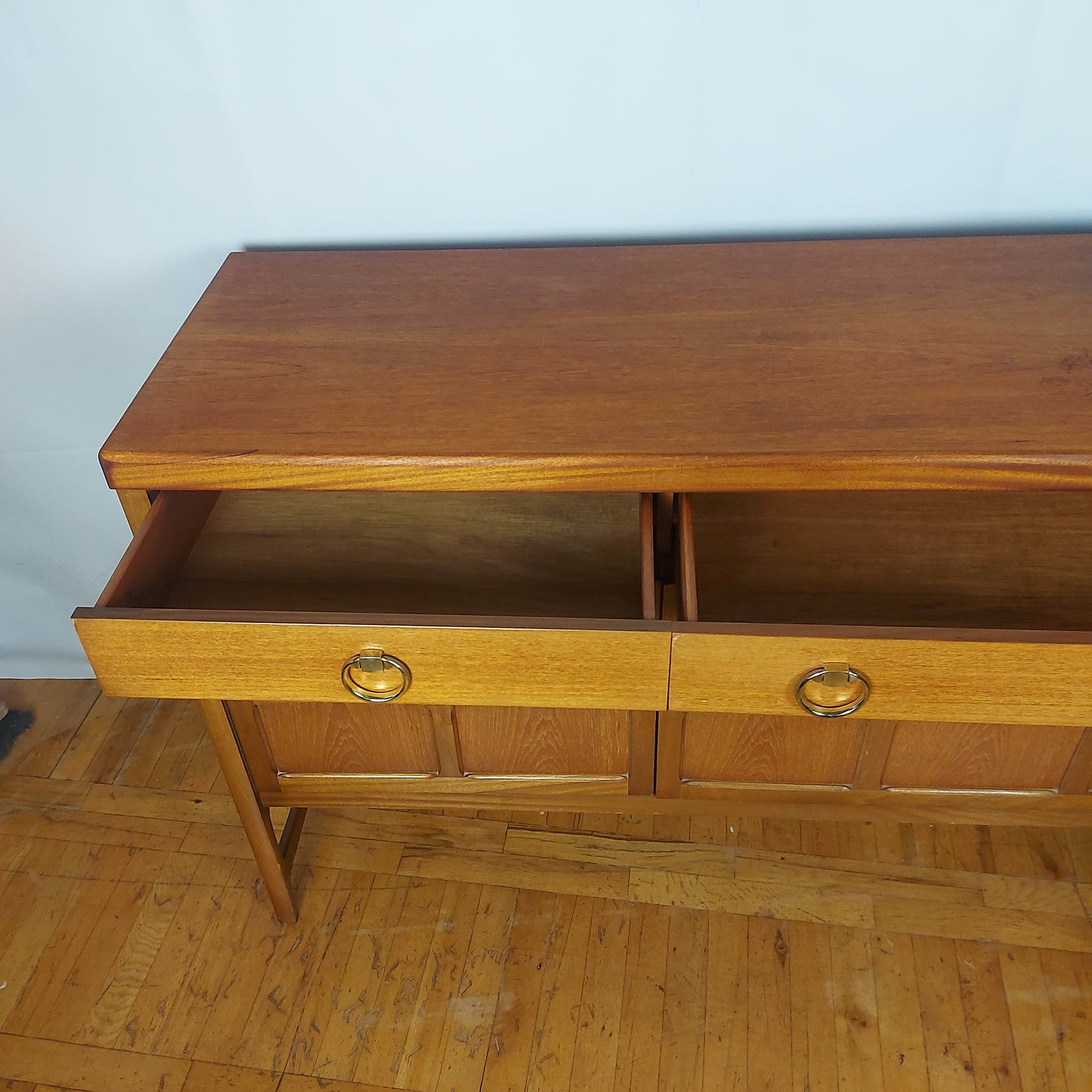 British teak Nathan "Squares" sideboard 1960s