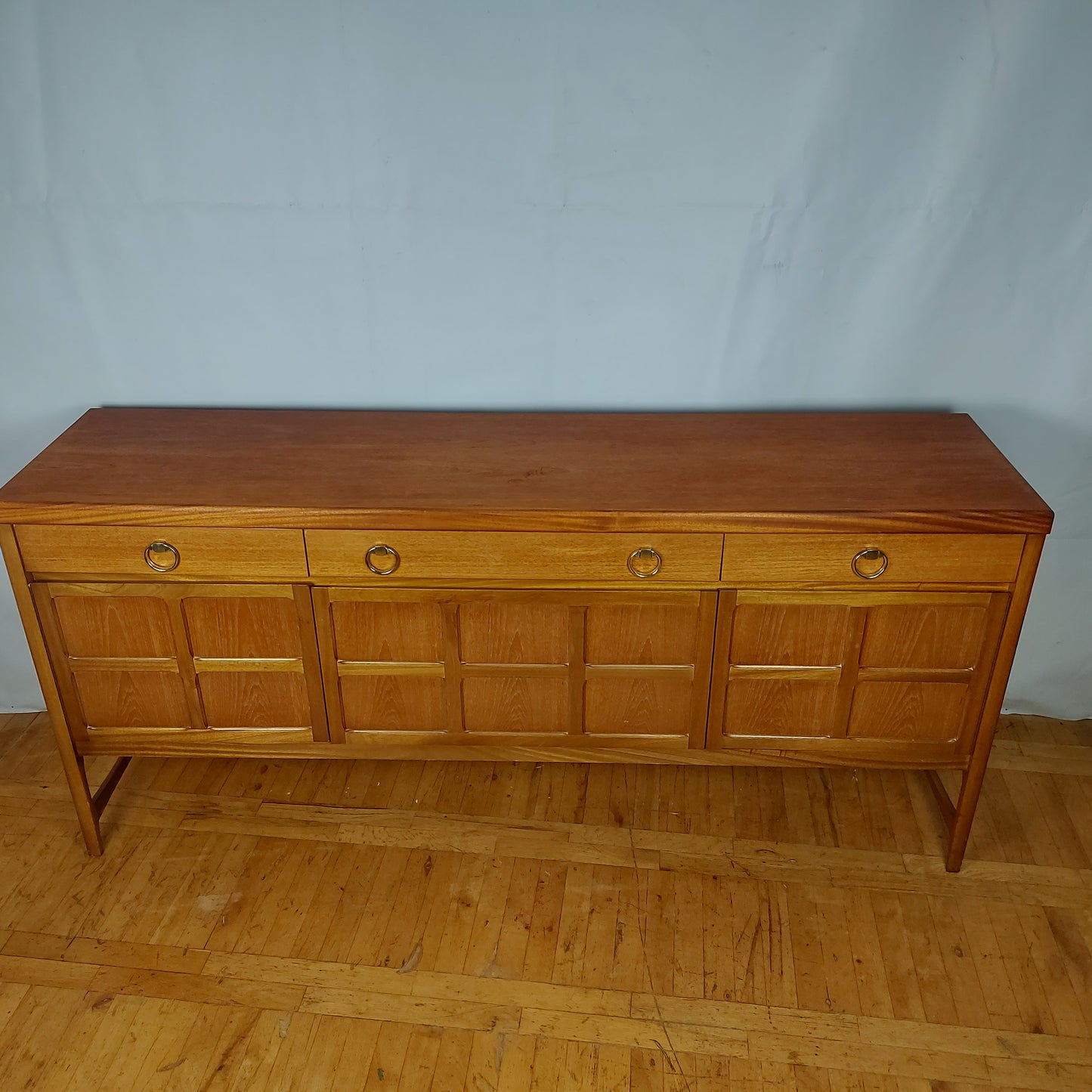 British teak Nathan "Squares" sideboard 1960s
