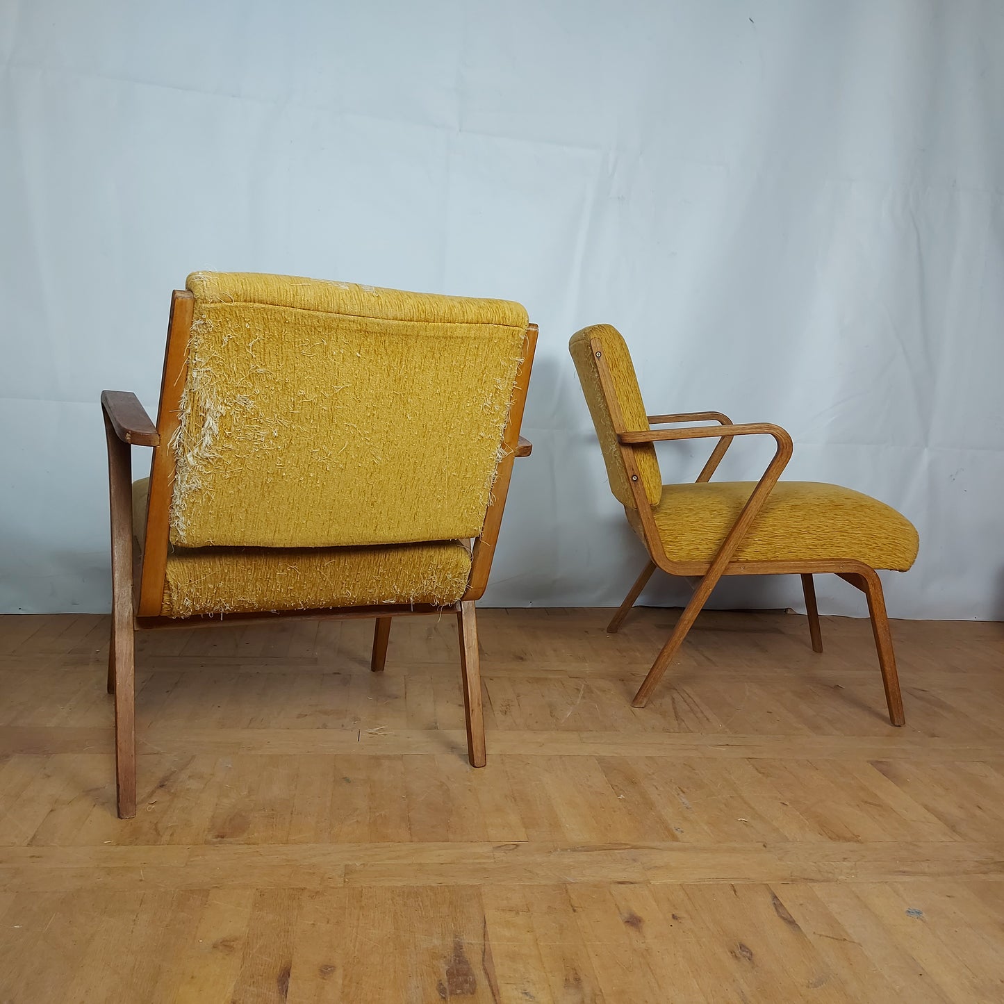Pair of DDR Selman Selmanagic Easy Chair 1958