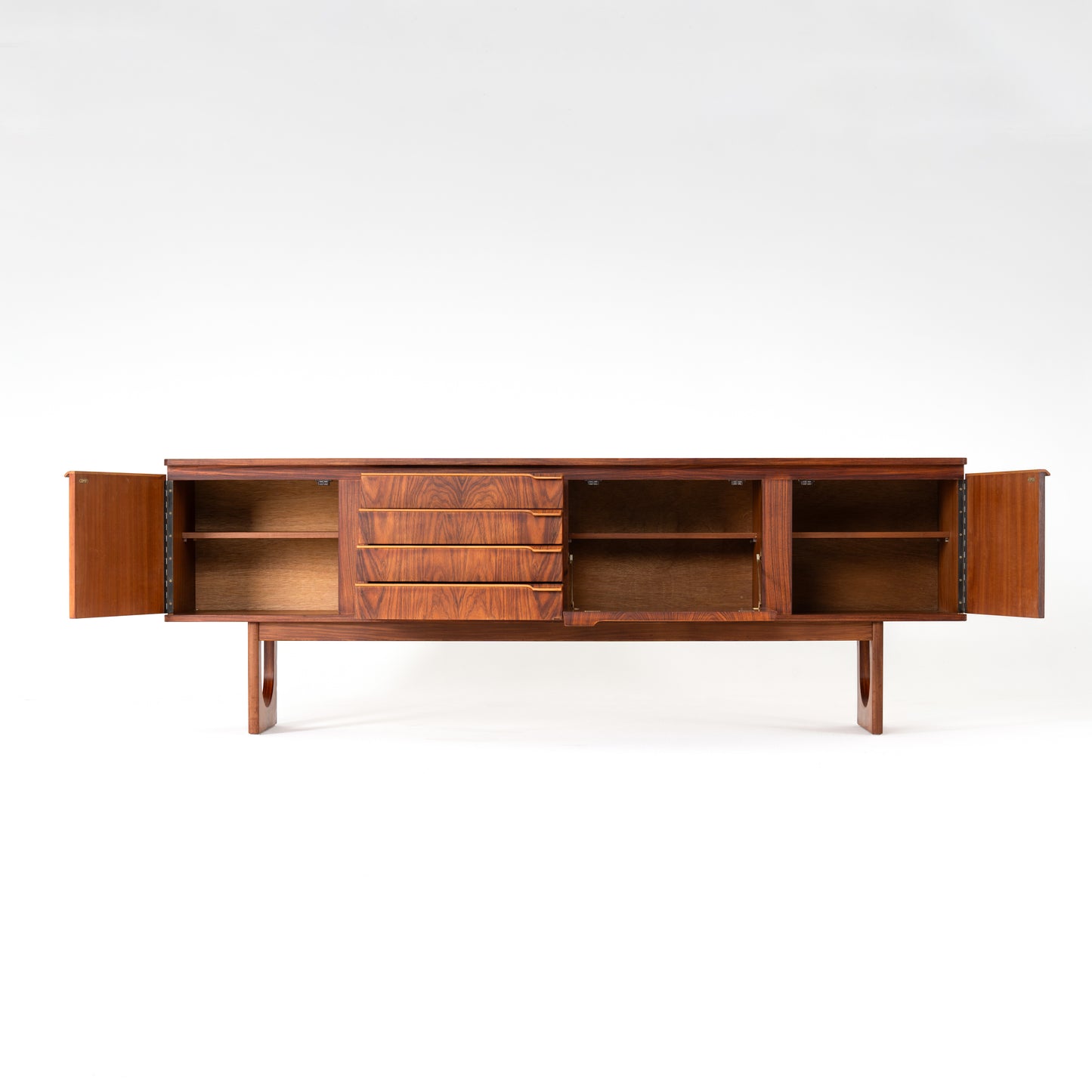 Rare palisander (rosewood) sideboard 1960s