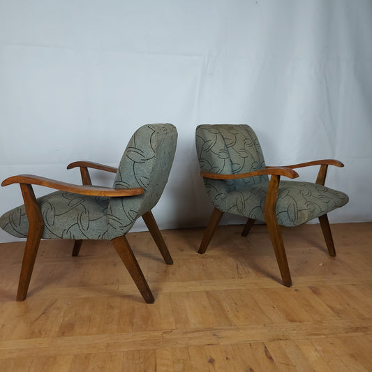 Pair of retro armchairs 1960s