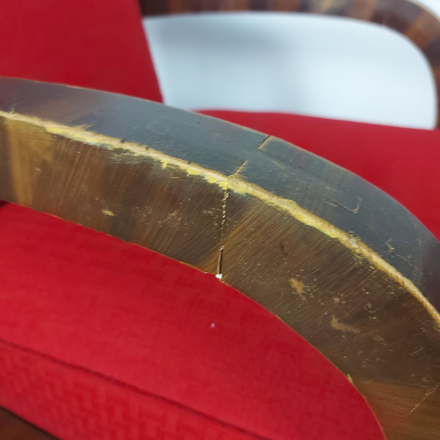 Pair of art-deco style armchairs 1960s