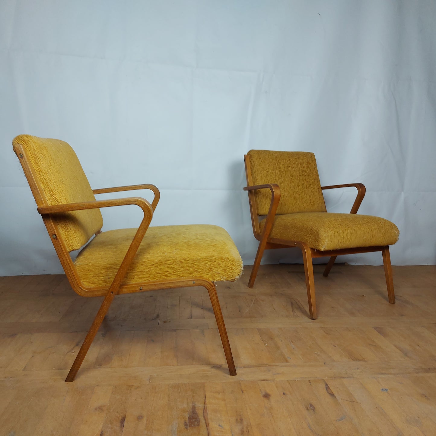 Pair of DDR Selman Selmanagic Easy Chair 1958