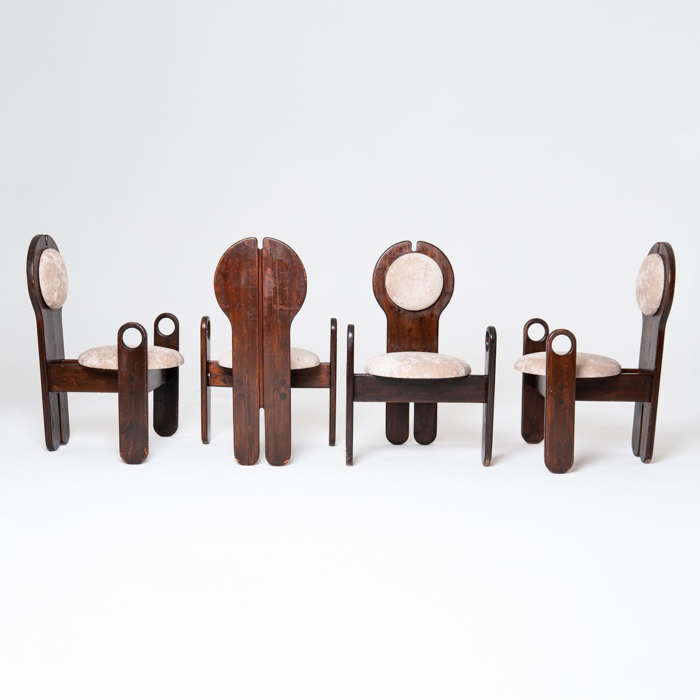 Szedleczky dining set with table and 4 chairs 1980s