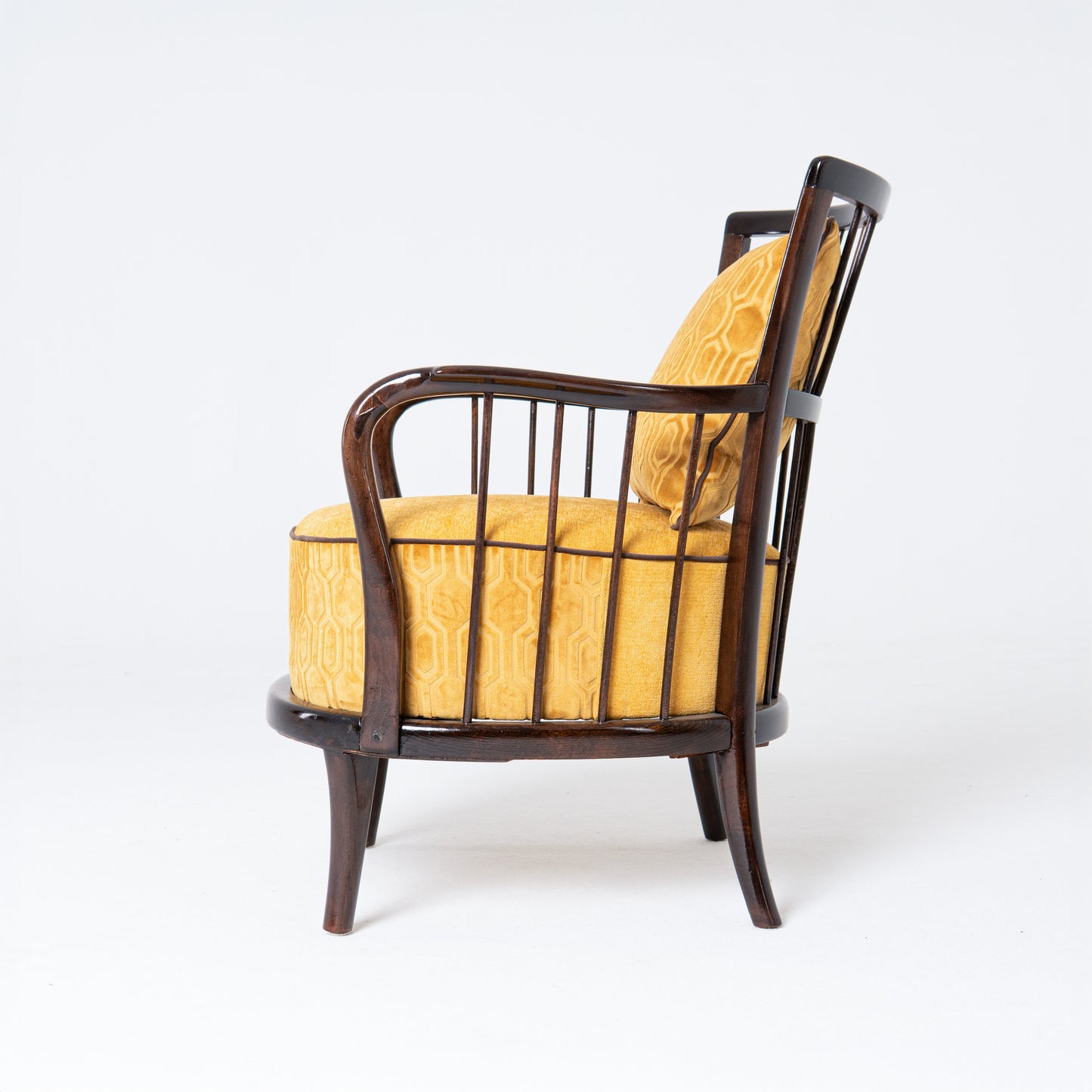 Pair of Hungarian art-deco armchairs 1920s