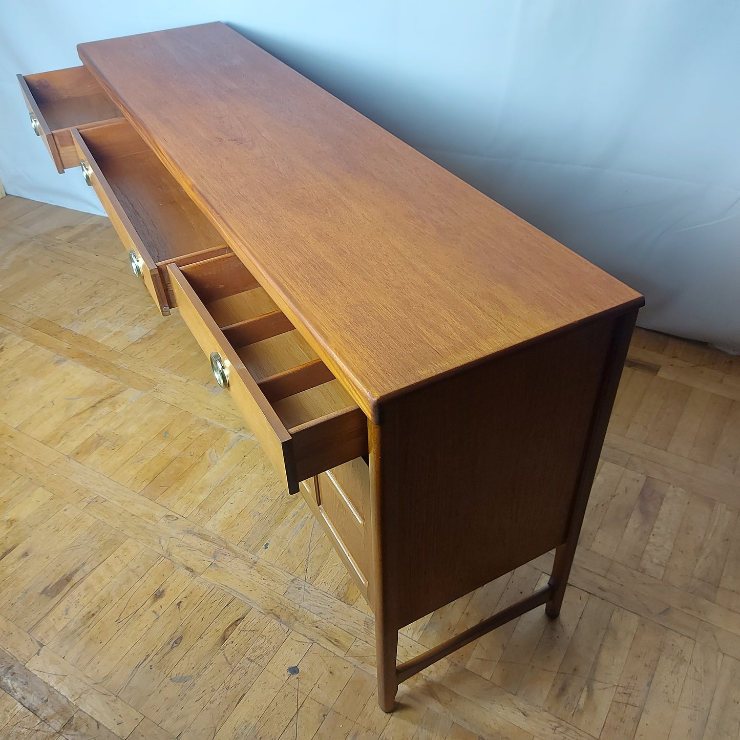 British teak Nathan "Squares" sideboard 1960s