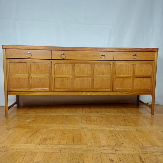 British teak Nathan "Squares" sideboard 1960s