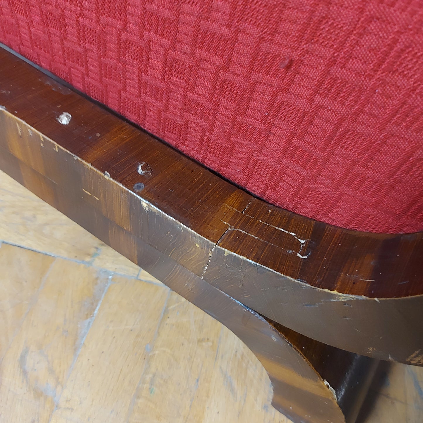 Pair of art-deco style armchairs 1960s