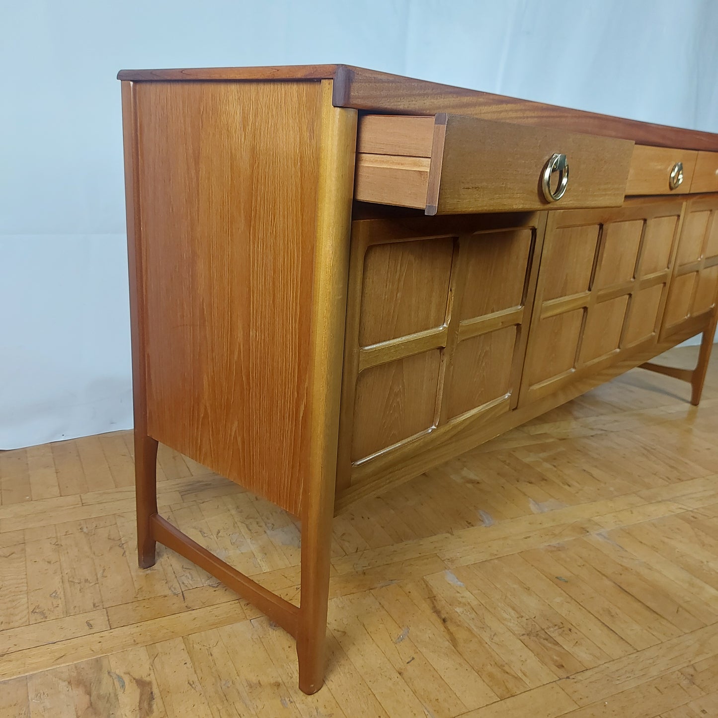 British teak Nathan "Squares" sideboard 1960s