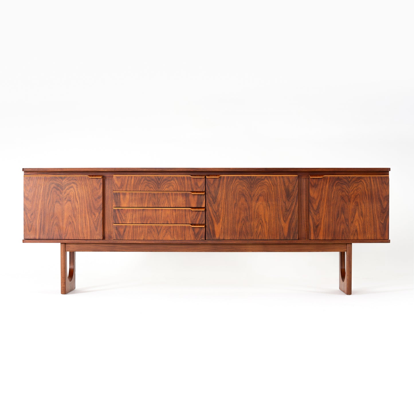 Rare palisander (rosewood) sideboard 1960s