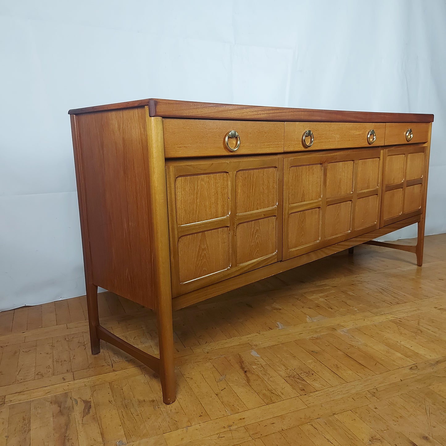 British teak Nathan "Squares" sideboard 1960s