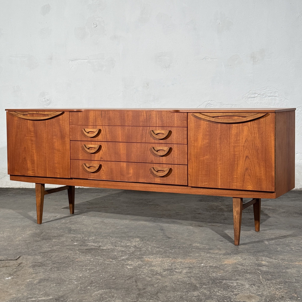 Beautility Teak Sideboard, 1960s