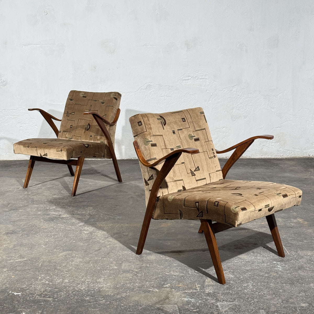 Pair of Armchairs by Tatra Nábytok, 1960s