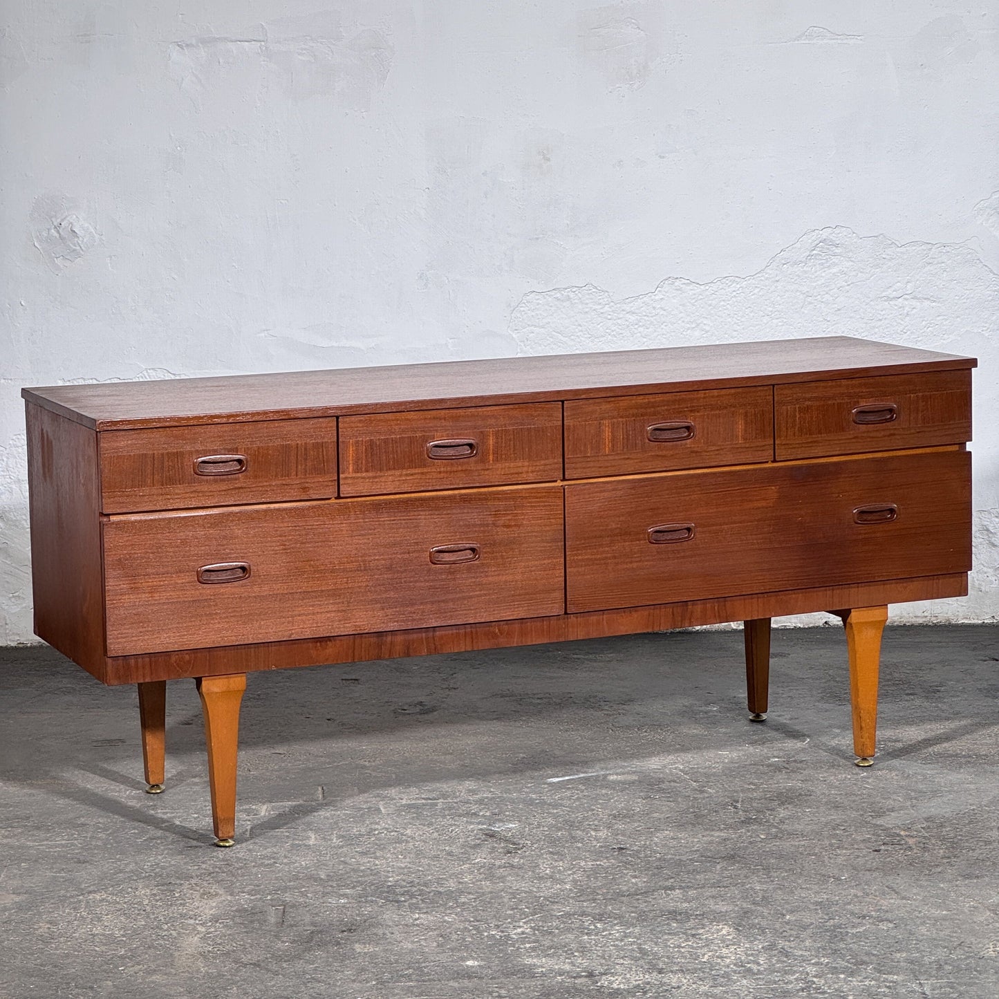 British Teak Sideboard, 1960s