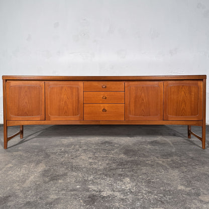 British Teak Sideboard, Attributed to Nathan, 1960s