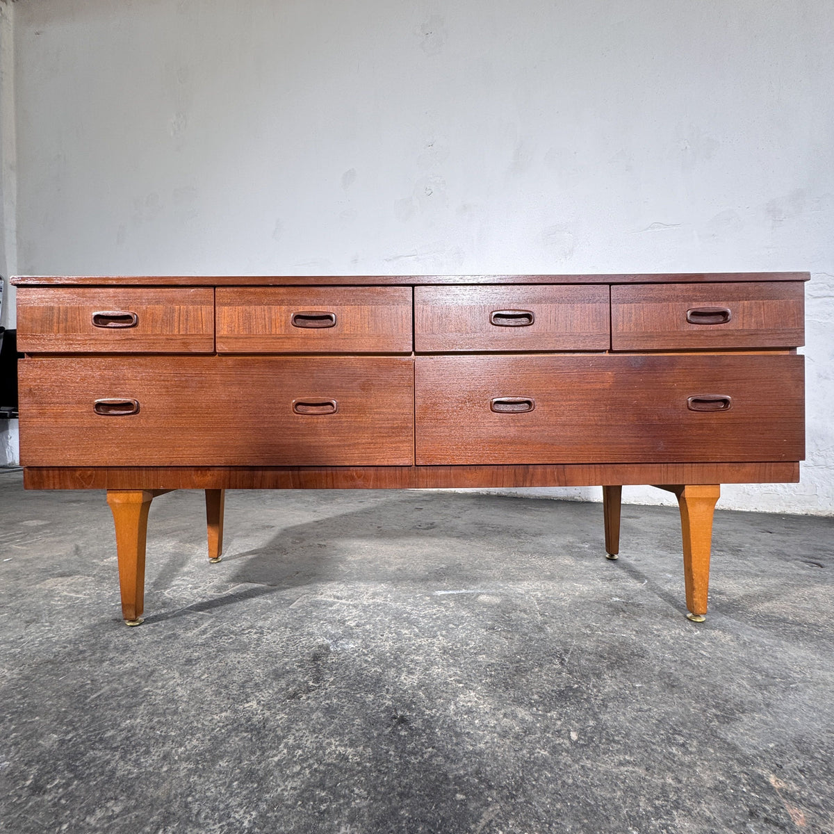British Teak Sideboard, 1960s